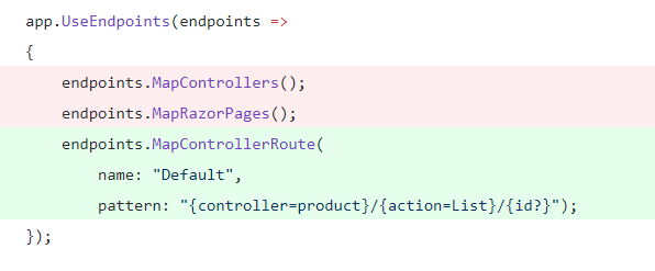 Use Endpoints with specific routes
